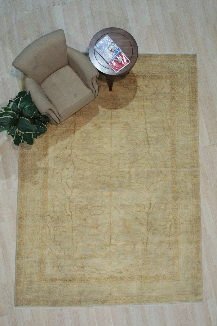 Hand knotted area rugs