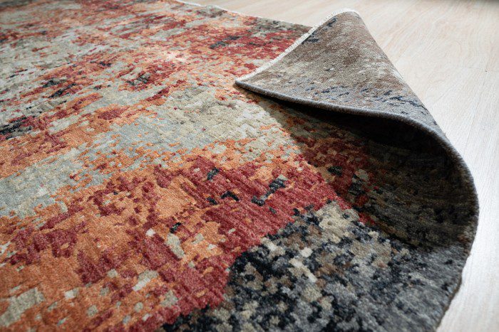 Hand knotted area rugs