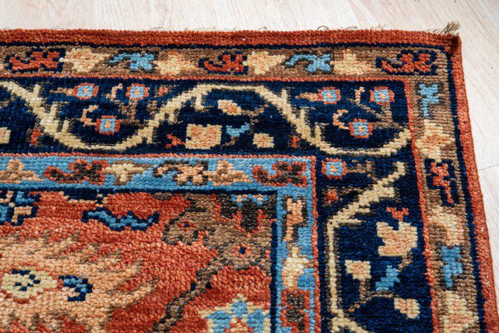 Hand knotted area rugs