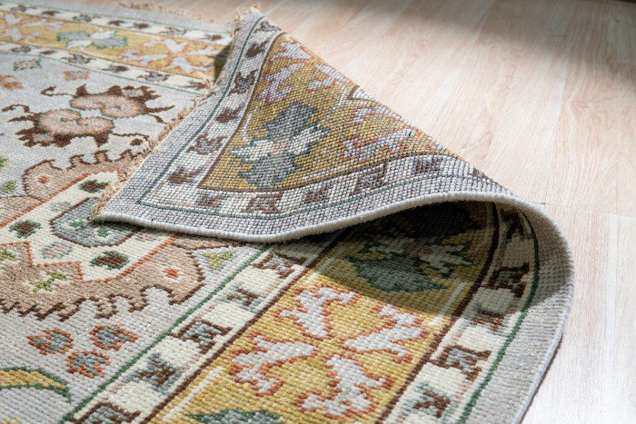 Hand knotted area rugs