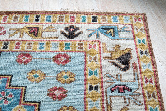 Hand knotted area rugs