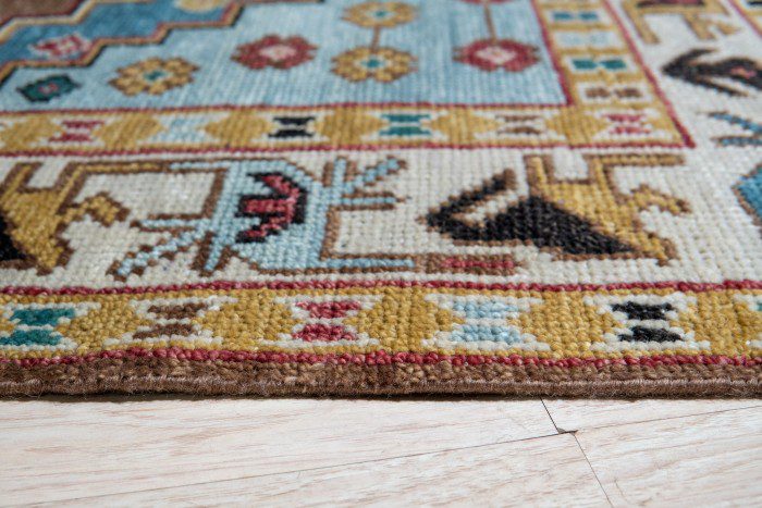 Hand knotted area rugs