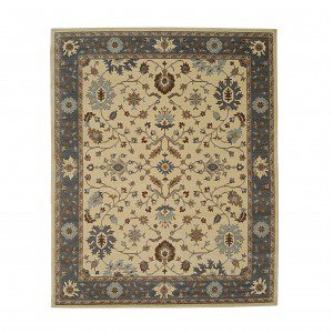 Hand knotted area rugs