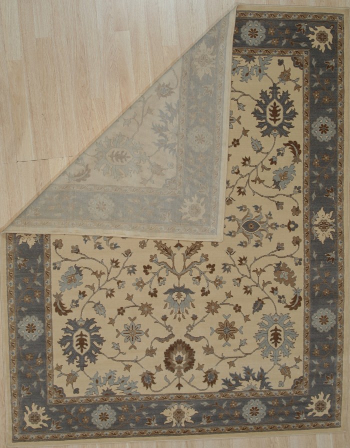 Hand knotted area rugs