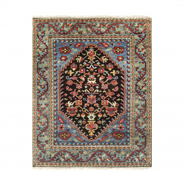 Hand knotted area rugs