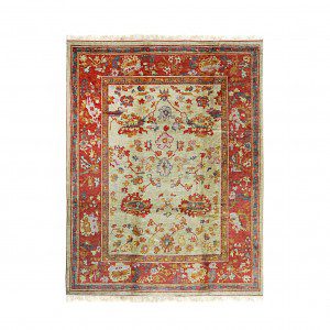 Hand knotted area rugs