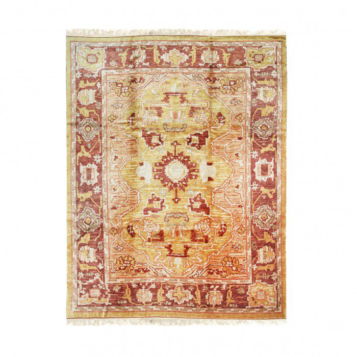 Hand knotted area rugs