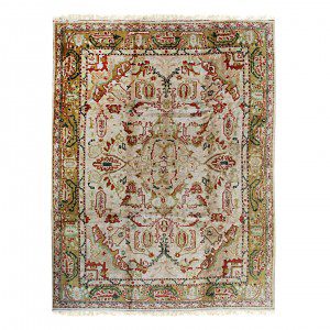 Hand knotted area rugs