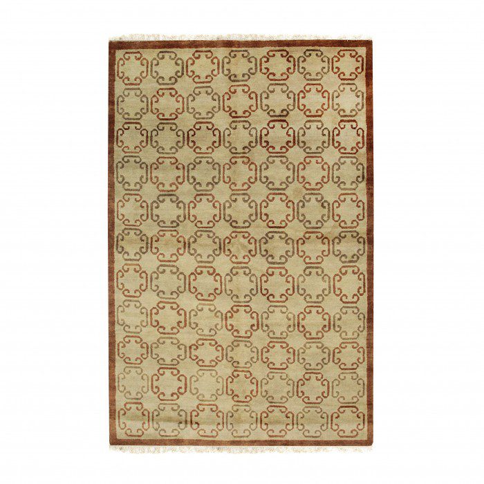 Hand knotted area rugs