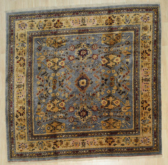 Hand knotted area rugs