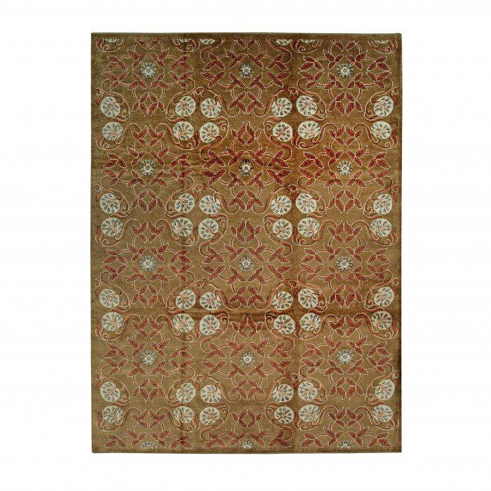 Hand knotted area rugs