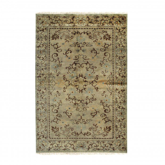 Hand knotted area rugs