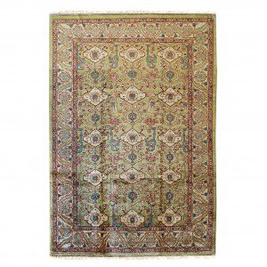 Hand knotted area rugs