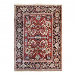 Hand knotted area rugs