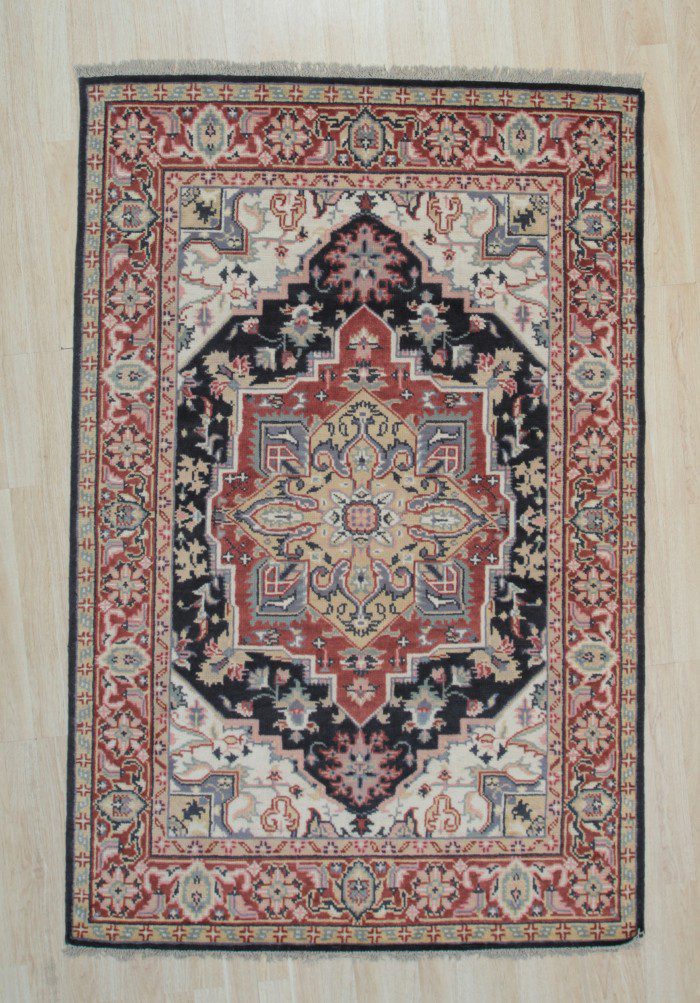 Hand knotted area rugs