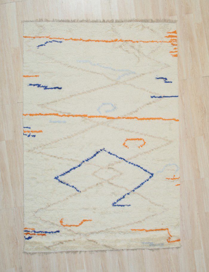 Hand knotted area rugs