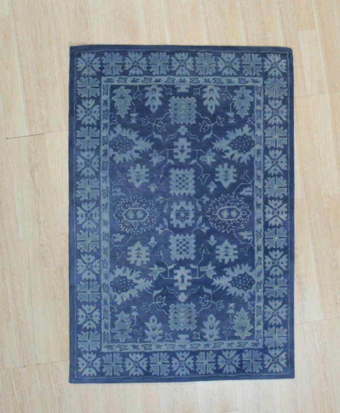 Hand knotted area rugs