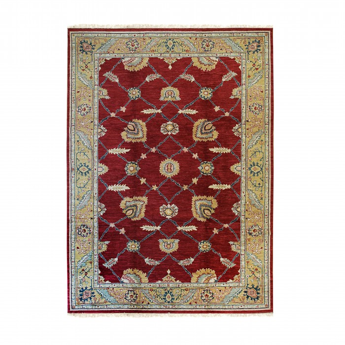 Hand knotted area rugs