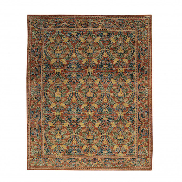 Hand knotted area rugs