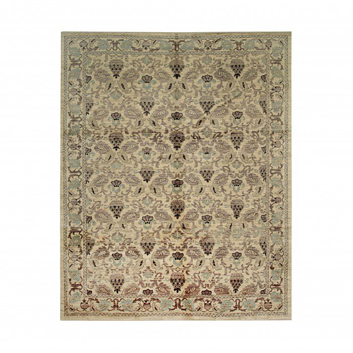 Hand knotted area rugs