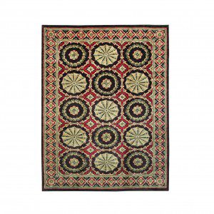 Hand knotted area rugs FASP088GN