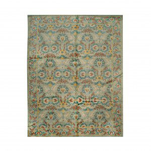 Hand knotted area rugs