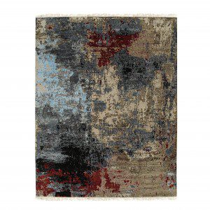 Hand knotted area rugs