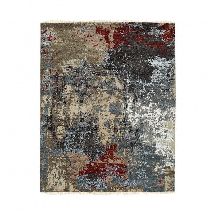 Hand knotted area rugs