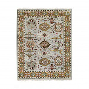 Hand knotted area rugs