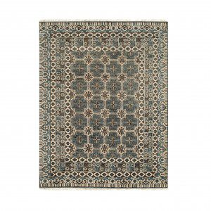 Hand knotted area rugs