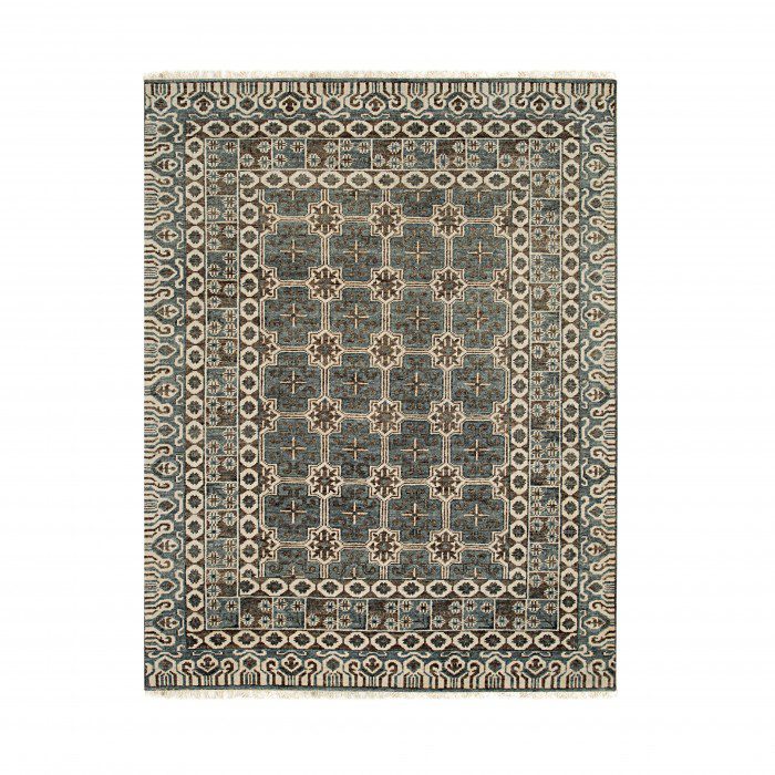 Hand knotted area rugs