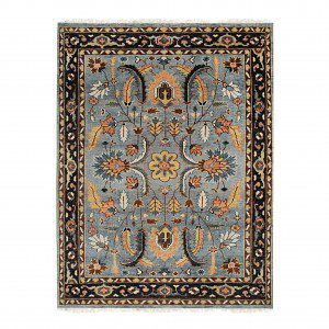 Hand knotted area rugs