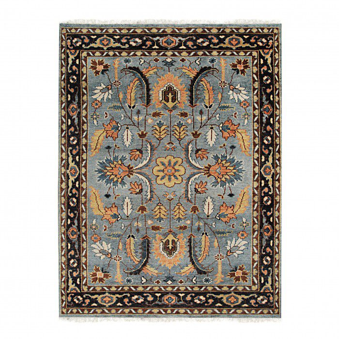 Hand knotted area rugs