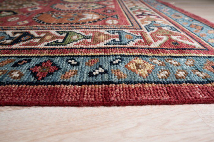 Hand knotted area rugs