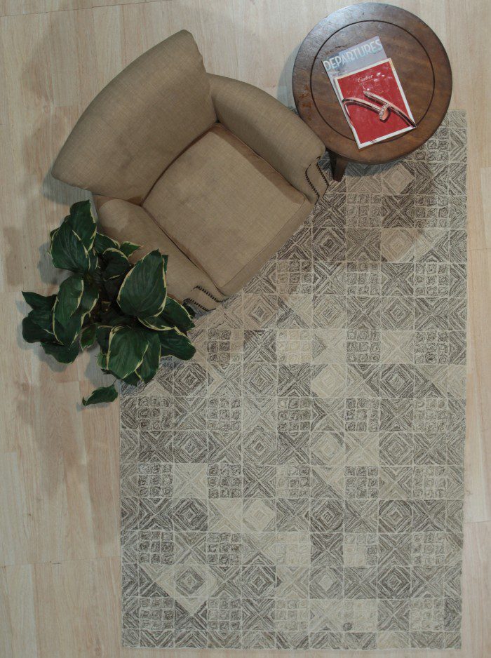 Hand knotted area rugs