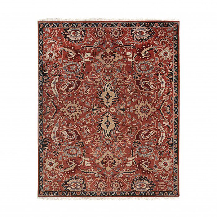 Hand knotted area rugs