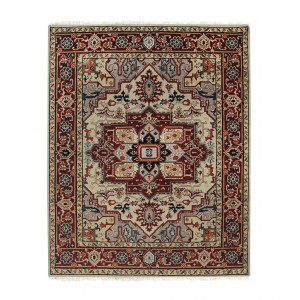 Hand knotted area rugs