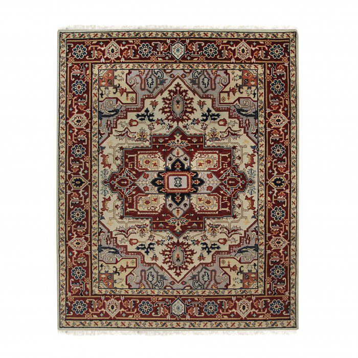 Hand knotted area rugs