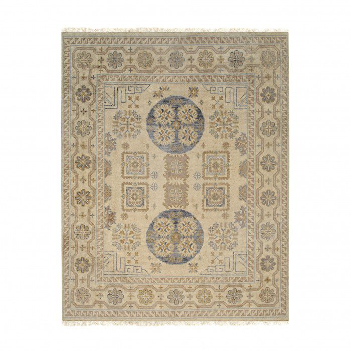 Hand knotted area rugs