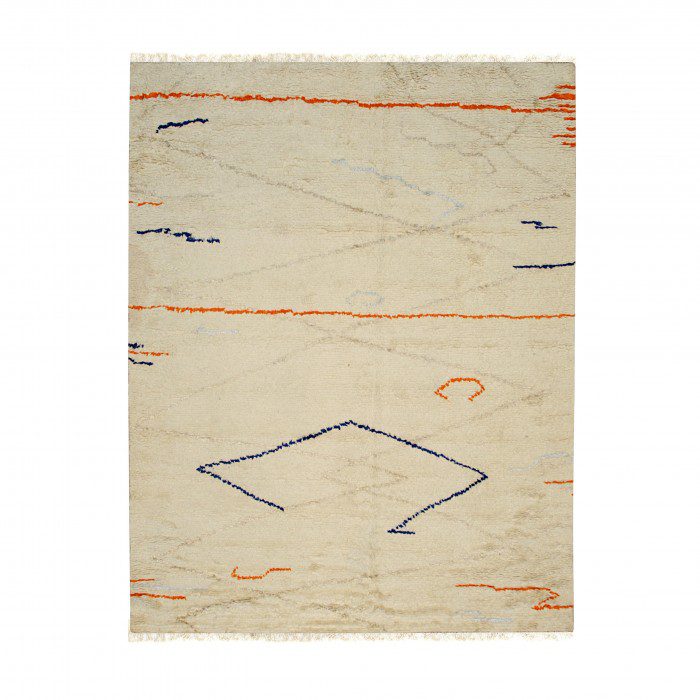 Hand knotted area rugs