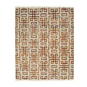 Hand knotted area rugs