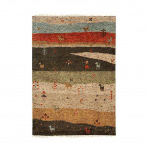 Hand knotted area rugs