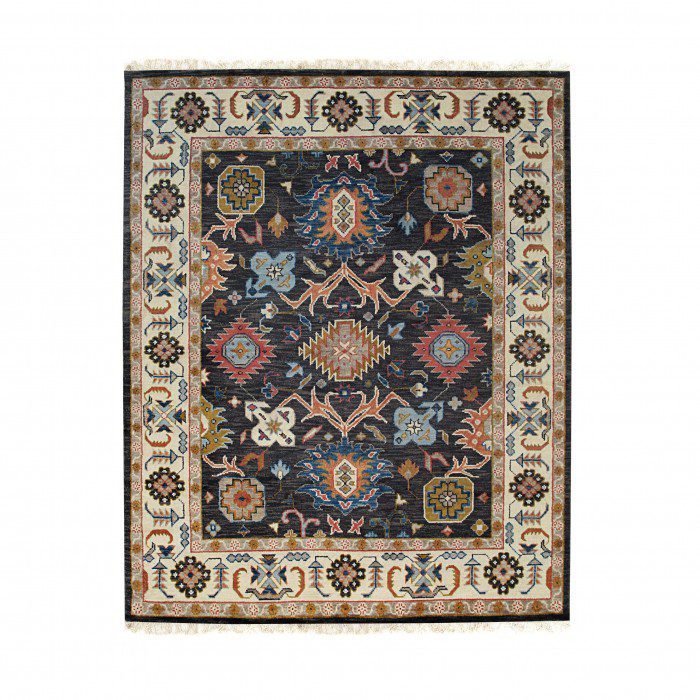 Hand knotted area rugs