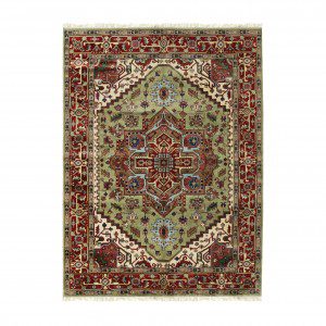 Hand knotted area rugs