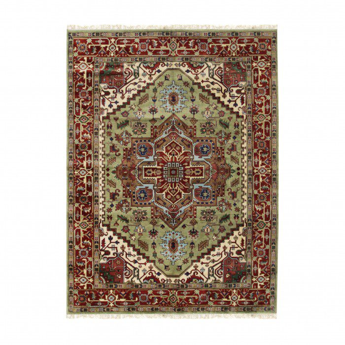 Hand knotted area rugs