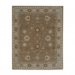 Hand knotted area rugs