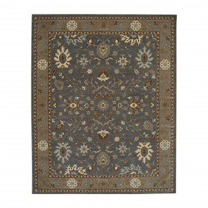 Hand knotted area rugs