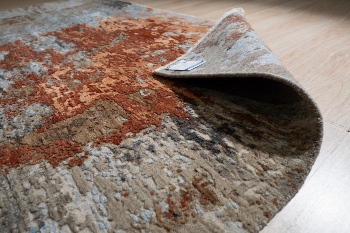 Hand knotted area rugs