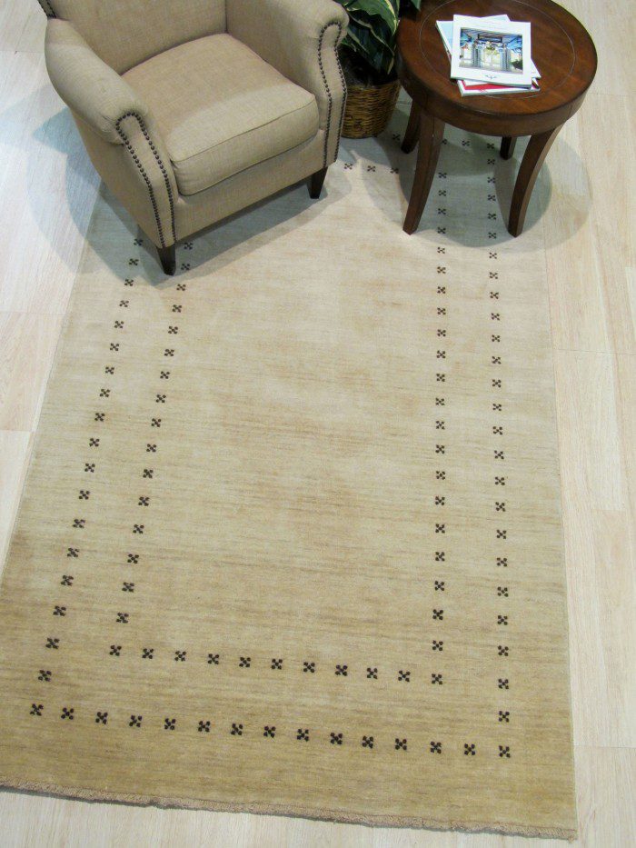 Hand knotted area rugs