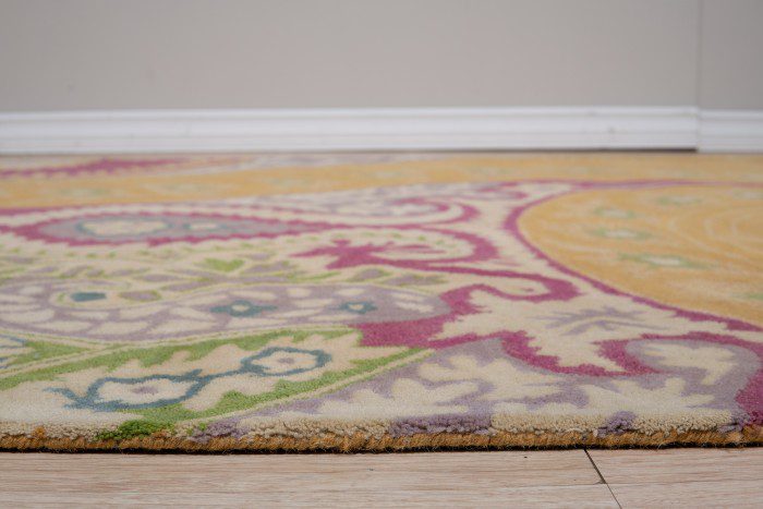 Hand knotted area rugs